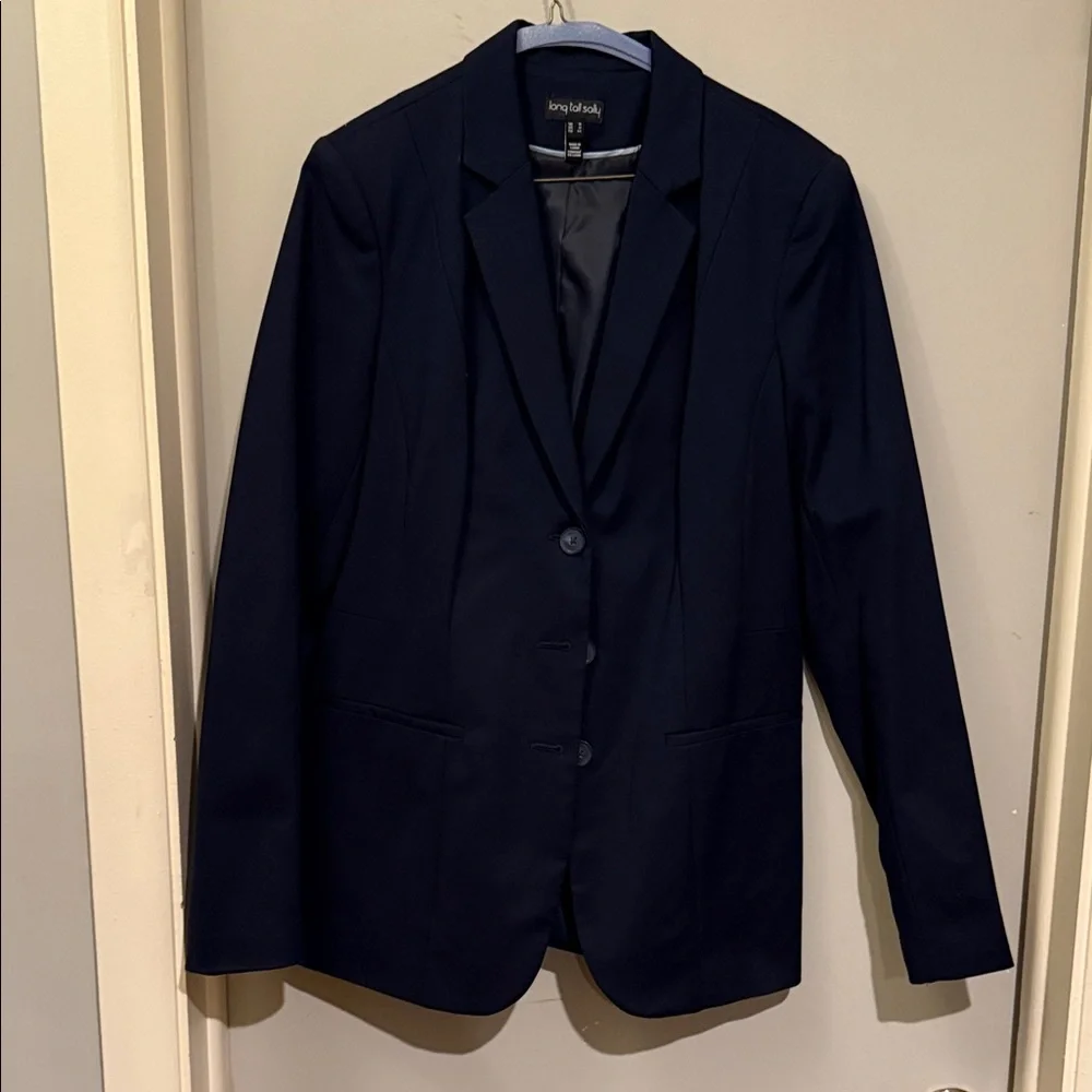 Long Tall Sally Navy Jacket - Picture 2 of 7
